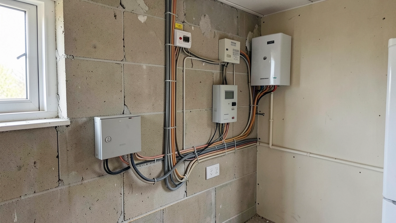 Instalacja elektryczna pod kuchnię w bloku