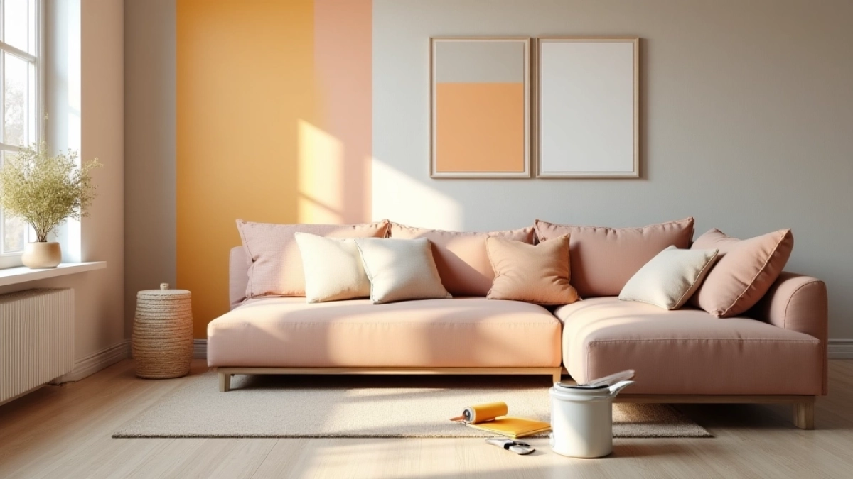 jak pomalować salon