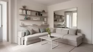 aranżacja małego salonu