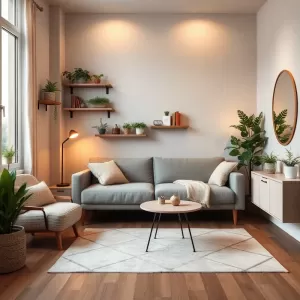 Jak urządzić pokój dzienny 18m2