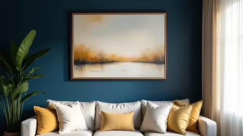 Jaki kolor pasuje do granatu w salonie