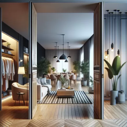 Pokój Dzienny Z Szafą