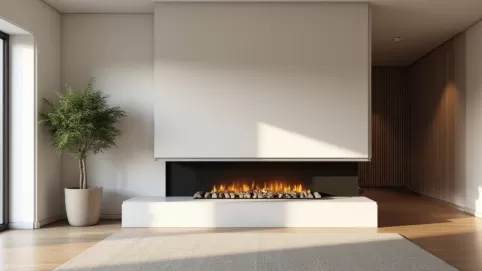 Jaki kominek do salonu 30m2