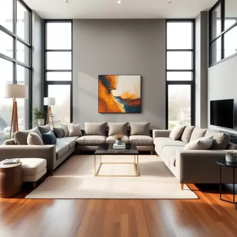 nowoczesny salon inspiracje